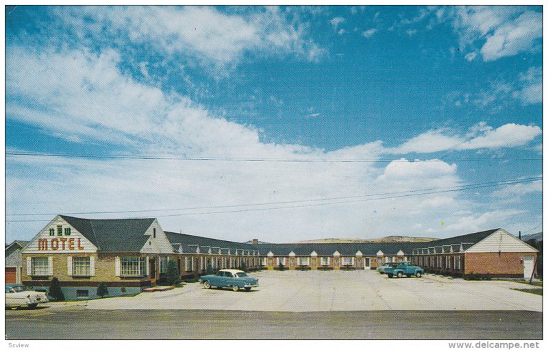 Lincoln Highway , New Motel , Evanston , Wyoming , 40-60s