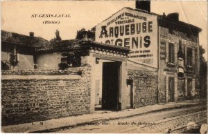 CPA Saint-Genis-Laval - Grande Rue - Route de Brignais (1035777)