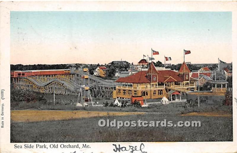 Sea Side Park, Copper Windows Old Orchard, Maine, ME, USA 1906 