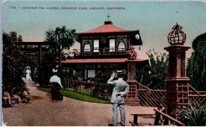 Oakland, California - The Japanese Tea Garden at Piedmont Park - c1908