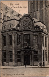 Belgium Ghent Gand Le Mammelokker Vintage Postcard  09.73