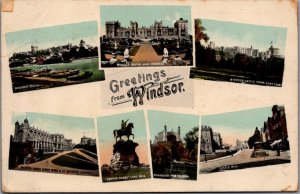 Genealogy Postcard - Clarke, Sandridge, Nr St Albans, Hertfordshire GL655