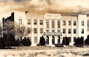 Goodland Kansas Court House Real Photo Antique Postcard K53657