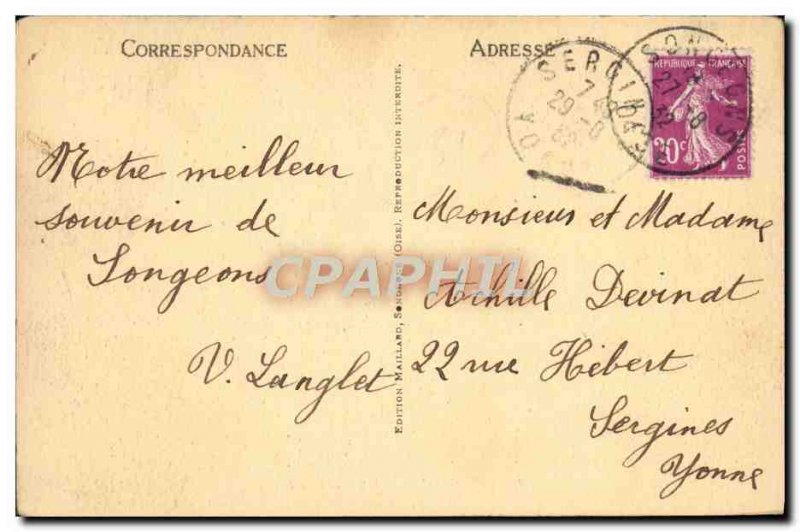 Old Postcard Consider Le Chateau