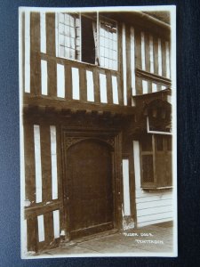 Kent TENTERDEN Tudor Door - Old RP Postcard by Ridley's Studios