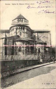 Nevers Postcard Ancient Church St Etienne 11th