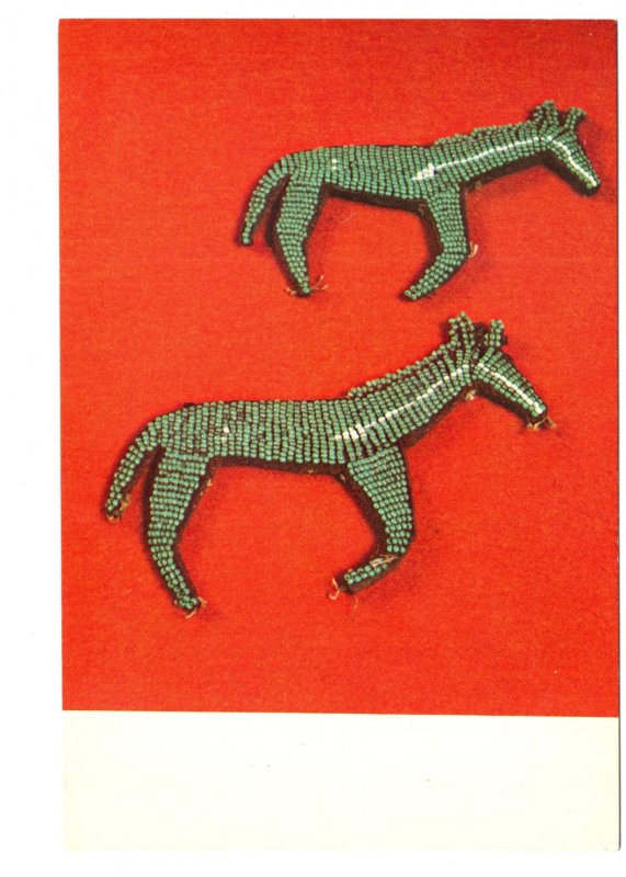 Beaded Horse Effigies, Plains Cree, National Museum of Man, Ottawa, Ontario