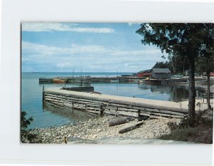 Postcard Kelstrom Dock, Sister Bay, Wisconsin