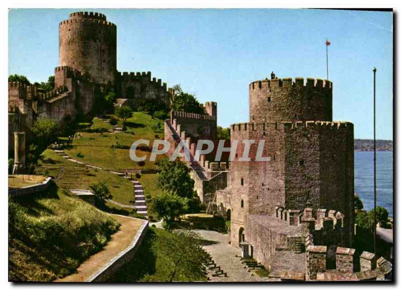 Modern Postcard Instanbul fortress