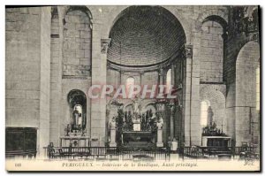 Old Postcard Perigueux Interior of the Basilica Altar privileged