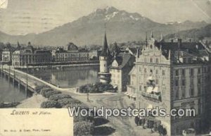 Mit Pilatus Luzern Swizerland 1905 