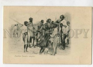 3126560 DJIBOUTI Familles Somalis campees Vintage postcard