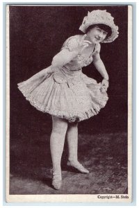 c1910's Sim Williams Girls From Joyland Theatre Advertising Antique Postcard