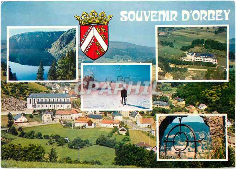 Modern Postcard Orbey (Haut Rhin) White Lake Holiday House Beau Site General ...