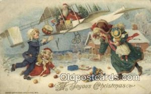 John Winsch Santa Claus 1910 postal used 1910
