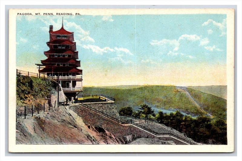 Pennsylvania  Reading pagoda on Mt. Penn