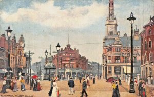 BLACKPOOL LANCASHIRE ENGLAND~TALBOT SQUARE~TUCK OILETTE 7398 POSTCARD