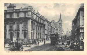 BR75160 union street aberdeen looking east chariot tramway tram scotland