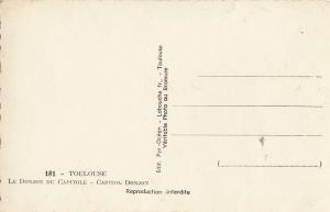 France Toulouse Capitol Donjon semi-modern photo postcard