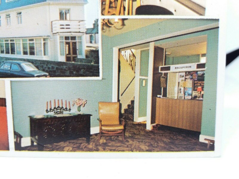 Burn Court Hotel Bude Cornwall New Unused Vintage Postcard 1970s