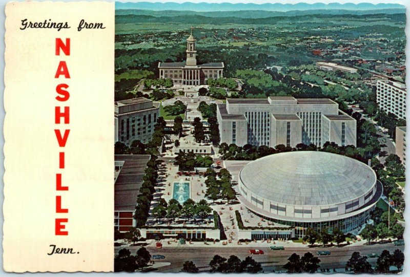 Postcard - Greetings From Nashville, Tennessee