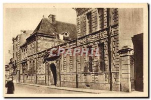 Old Postcard Verdun L & # 39Hotel Town