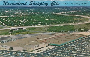 San Antonio TX, Texas - Wonderland Shopping City - Montgomery Ward - pm 1970