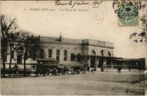 CPA PARIS 14e - Le Gare de Sceaux (56488)