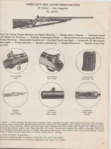 1952 Remington Guns Catalog, Illustrated