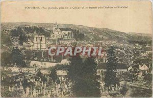 Old Postcard Thunder General view taken on the Hill or once stood the Abbey o...