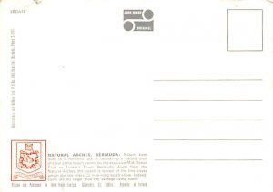 Natural Arches, Mid-Ocean Club Bermuda Postcard