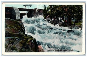 1926 Bala Falls Muskoka Lakes Ontario Canada Posted Antique Postcard