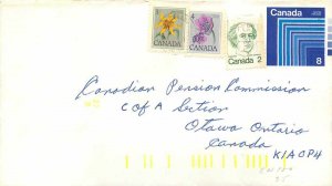 Entier Postal Stationery Postal Canada Laurier Flowers