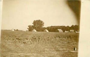 Nebraska Beatrice Tent Camp 1911 RPPC Photo Postcard 22-4974