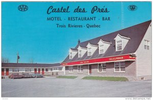 Exterior,  Castel des Pre's,  Motel- Restaurant- Bar,  Troi Rivieres,  Quebec...