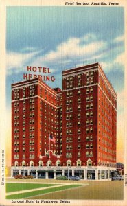 Texas Amarillo Hotel Herring Curteich