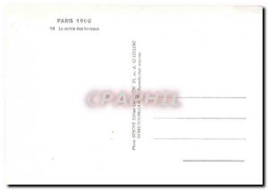 Modern Postcard Paris 1900 Output offices