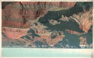 Vintage Postcard 1920s Looking Northeast From Mojave Point Grand Canyon Arizona