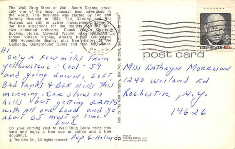 Wall Drug Store Ted and Bill Hustead's