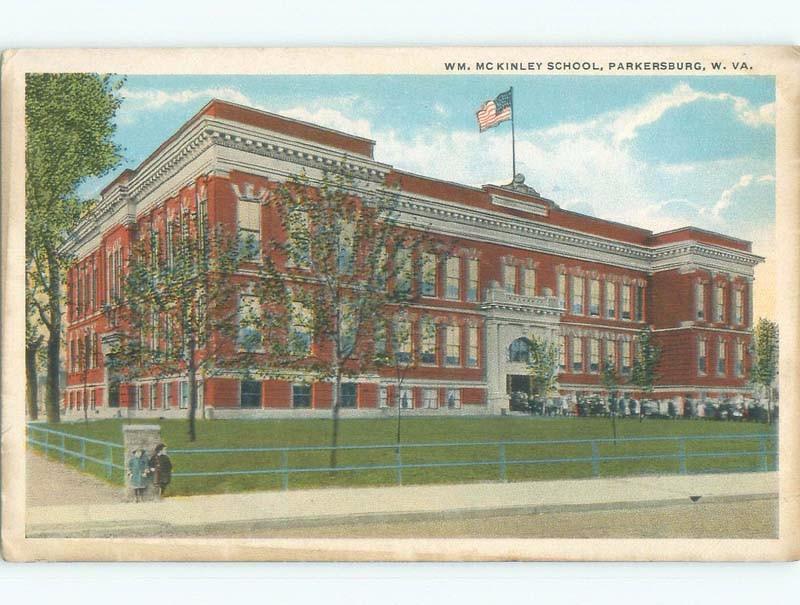 W-Border SCHOOL SCENE Parkersburg West Virginia WV E2866