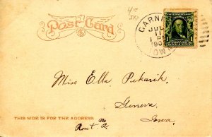 IA - Garner. Courthouse   (heavy wear)