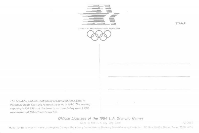 Los Angeles 1984 Olympics - California