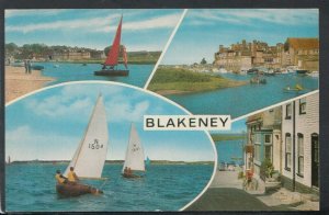Norfolk Postcard - Views of Blakeney     T3665