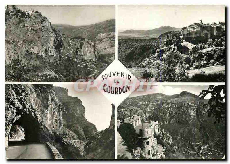 Modern Postcard Souvenir de Gourdon