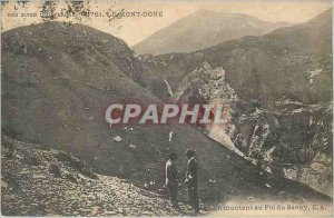 Old Postcard Our Sites Auvergne Mont Dore in the peak amount of Sancy