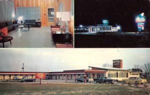 Wilson North Carolina Motel Cardinal Multiview Vintage Postcard K57905