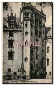 Old Postcard Nantes Chateau Le Donjon