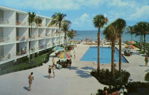 The Pan American Motel, Miami Beach, Florida Vintage Postcard F71