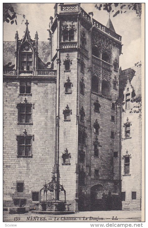 Le Chateau, Le Donjon, NANTES (Loire Atlantique), France, 1900-1910s