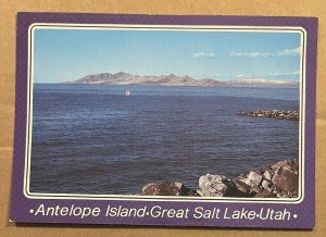 VINTAGE UNUSED POSTCARD - ANTELOPE ISLAND, GREAT SALT LAKE, UTAH